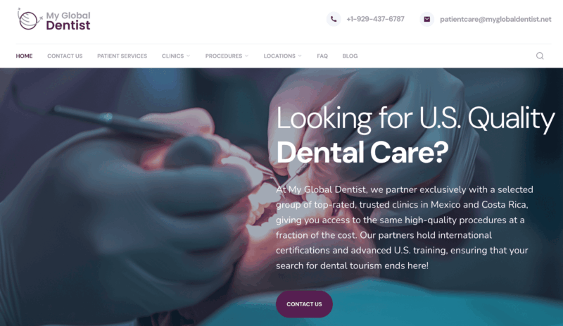Agencia de Turismo Dental – My Global Dentist (2024)